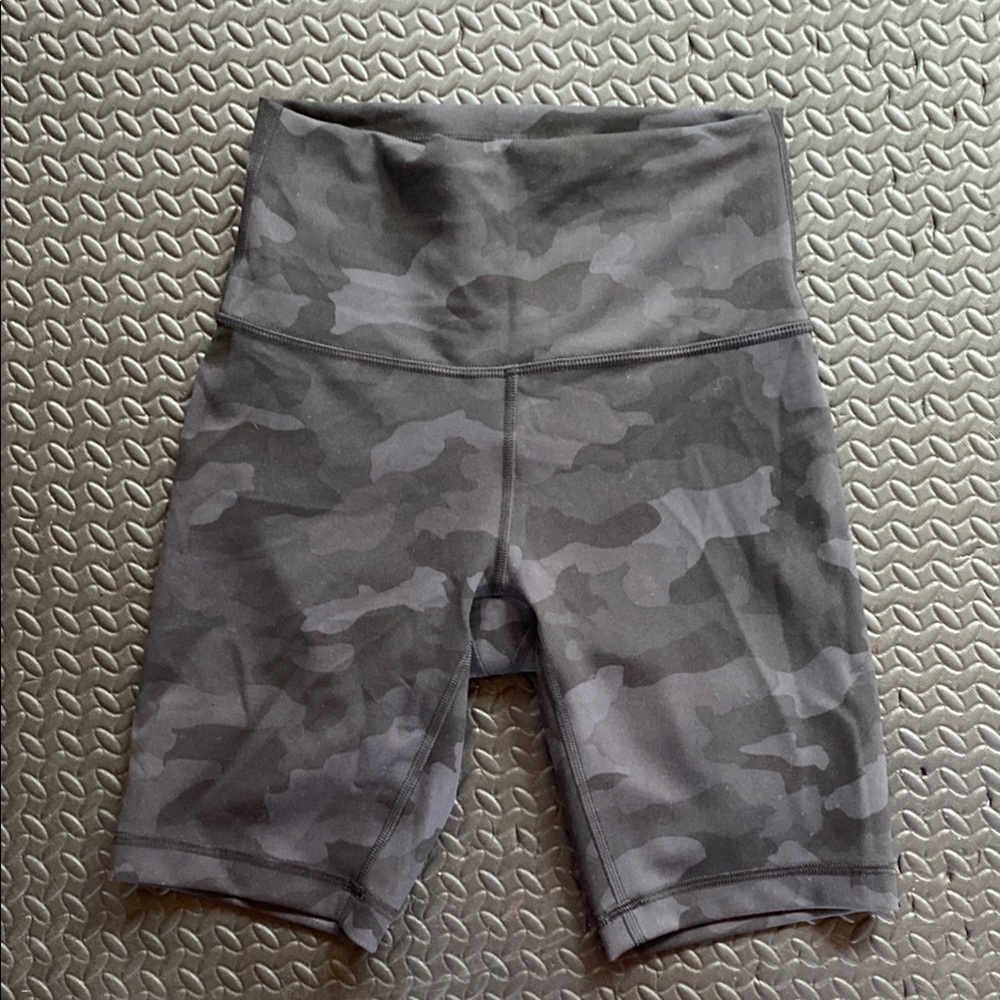 Gray Camo Women's Shorts